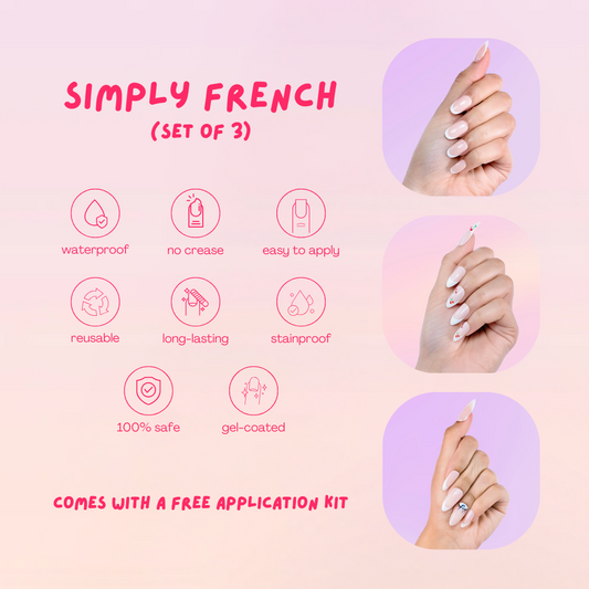 Simply French (Set of 3)